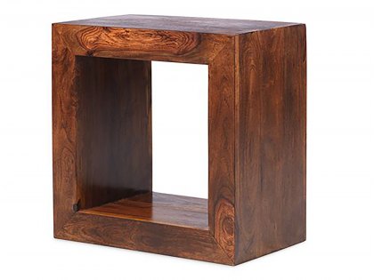 Archers Santa Clara Acacia Wooden Cube Table (Assembled)
