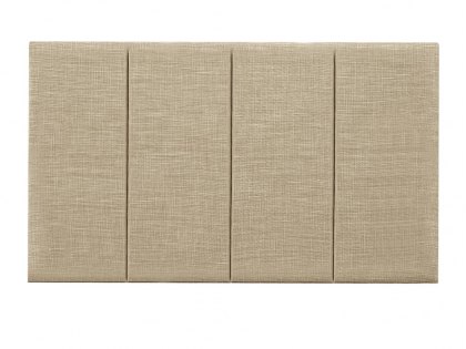 Shire 4 Panel 5ft King Size Upholstered Fabric Strutted Headboard