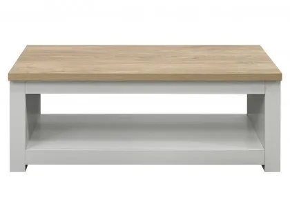 Birlea Highgate Grey and Oak Effect Coffee Table