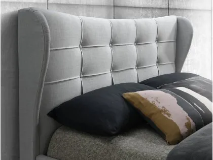 Birlea Harper 4ft6 Double Dove Grey Fabric Bed Frame