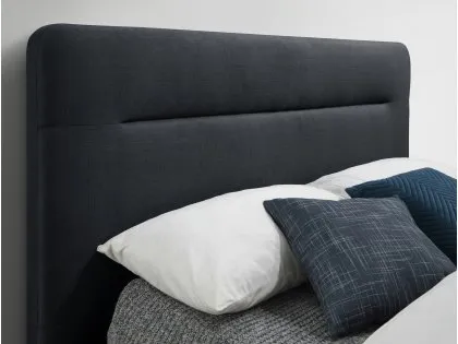 Birlea Finn 4ft6 Double Charcoal Grey Fabric Bed Frame
