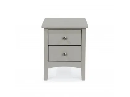 Core Como Light Grey 2 Petite Drawer Bedside Table