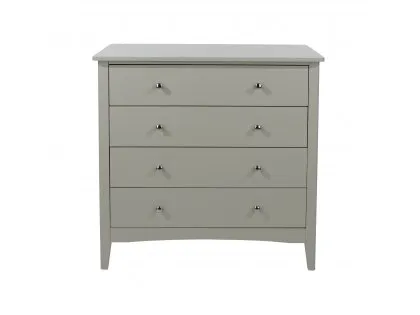 Core Como Light Grey 4 Drawer Chest of Drawers