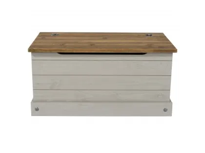 Core Corona Grey and Pine Blanket Box