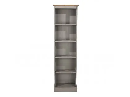 Core Corona Grey and Pine Tall Narrow Bookcases