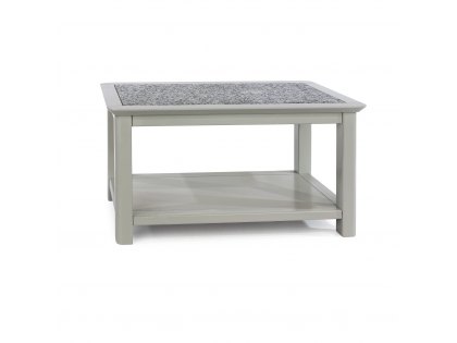Core Perth Grey Painted with Grey Stone Inset Coffee Table (Flat Packed)
