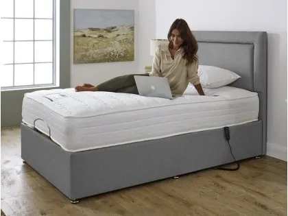 Flexisleep Leyburn Pocket 1000 Electric Adjustable 4ft6 Double Bed