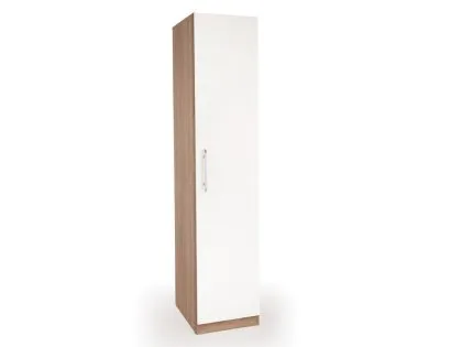 Narrow single door wardrobe discount