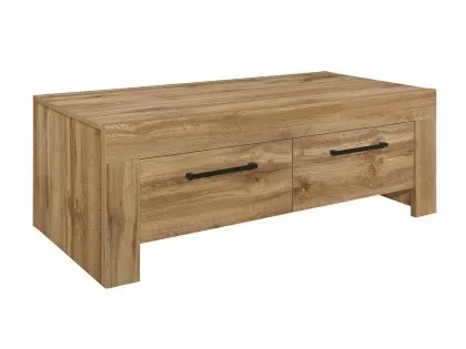 Birlea Compton Oak 4 Drawer Coffee Table