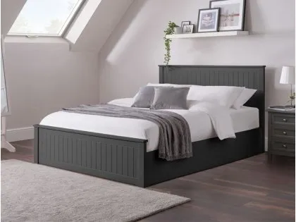 Julian Bowen Maine Anthracite Wooden Ottoman Bed Frame Julian Bowen Maine Anthracite Wooden Ottoman Bed Frame