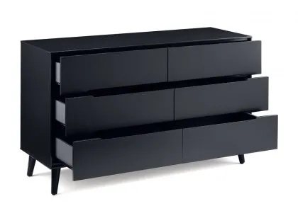 Julian Bowen Alicia Anthracite 6 Drawer Chest of Drawers Julian Bowen Alicia Anthracite 6 Drawer Chest of Drawers