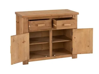 Seconique Tortilla Waxed Pine 2 Door 2 Drawer Sideboard