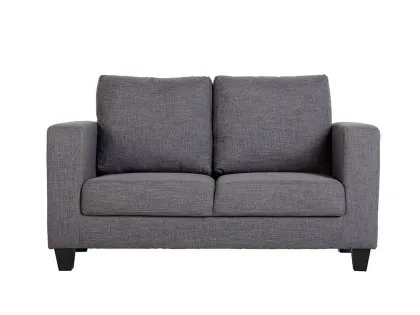 Seconique Tempo Grey Fabric 2 Seater Sofa