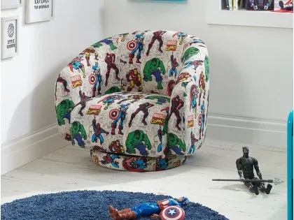 Disney Marvel Accent Swivel Chair