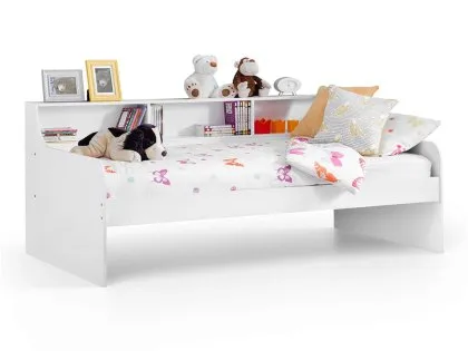 Julian Bowen Grace 3ft Single White Day Bed Frame