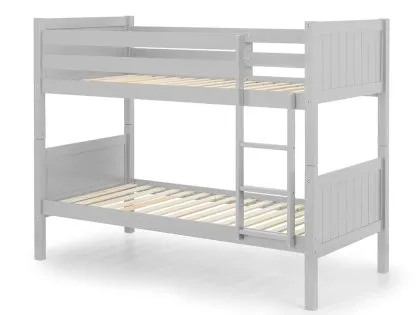 Julian Bowen Bella 3ft Dove Grey Wooden Bunk Bed Frame