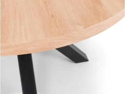 Julian Bowen Berwick 120cm Oak Dining Table