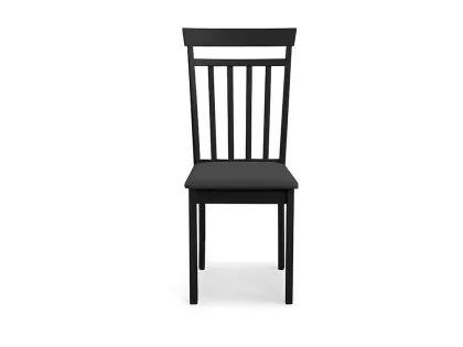 Julian Bowen Coast Black Wooden Dining Chair