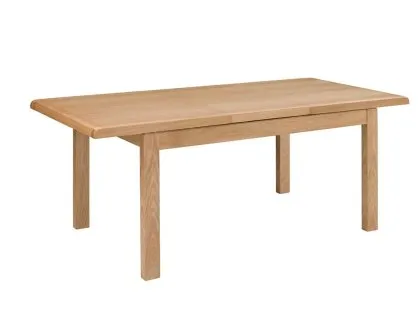 Julian Bowen Curve 150cm Oak Extending Dining Table