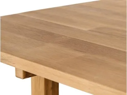 Julian Bowen Coxmoor 80cm Oak Extending Dining Table