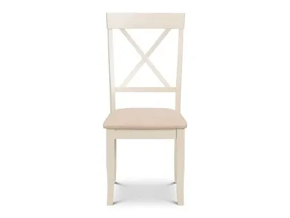 Julian Bowen Davenport Ivory Dining Chair