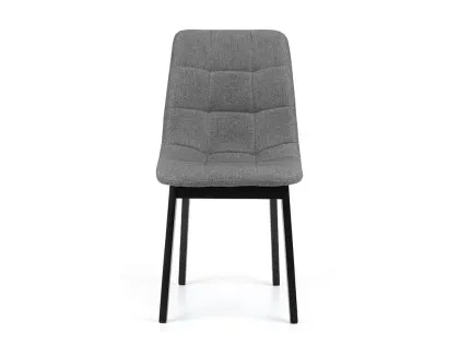 Julian Bowen Hayden Grey Fabric Dining Chair