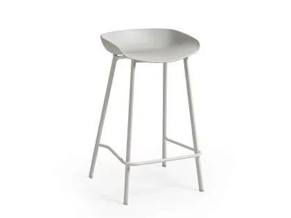 Julian Bowen Renzo Set of 2 Grey Bar Stools