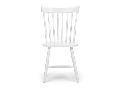 Julian Bowen Torino White Dining Chair