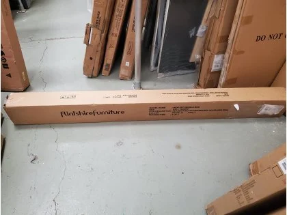 Clearance - Flintshire Eco 3ft Single White Wooden Bed Frame