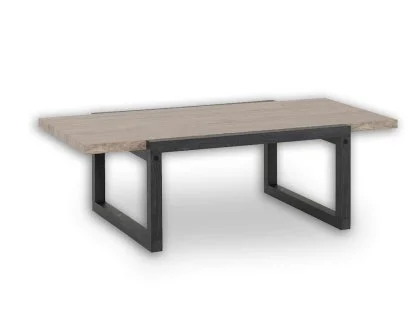 Seconique Selma Black and Oak Coffee Table
