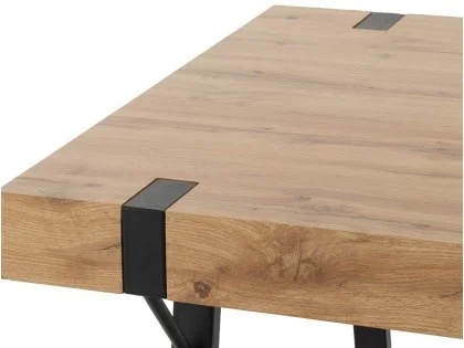 Seconique Treviso 150cm Oak Dining Table