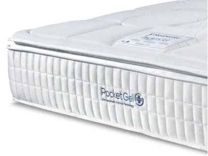 Sleepeezee Immerse Plus Gel Pocket 2200 Pillowtop 4ft6 Double Mattress