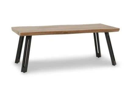 Seconique Quebec Wave Oak Effect Coffee Table