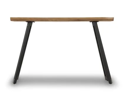 Seconique Quebec Wave Oak Effect Console Table