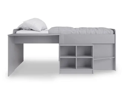 Kidsaw Pilot 3ft Single Grey Cabin Bed