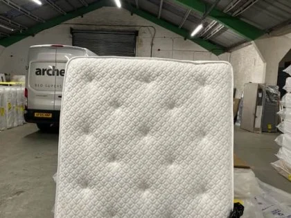Clearance - Deluxe Memory Flex Orthopaedic 160 x 200 Euro (IKEA) Size King Mattress