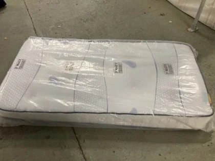 Clearance - Sareer Matrah Cool Blue Memory Coil 3ft Single Mattress in a Box