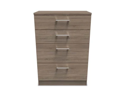 Welcome Devon 4 Drawer Deep Chest of Drawers (Assembled)