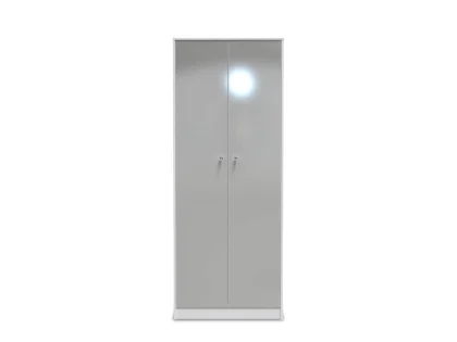Welcome Padstow 2 Door Tall Double Wardrobe (Assembled)