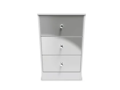 Welcome Padstow 3 Drawer Bedside Table (Assembled)