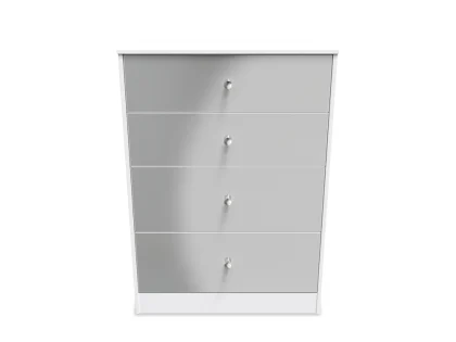 Welcome Padstow 4 Drawer Deep Chest of Drawers (Assembled)