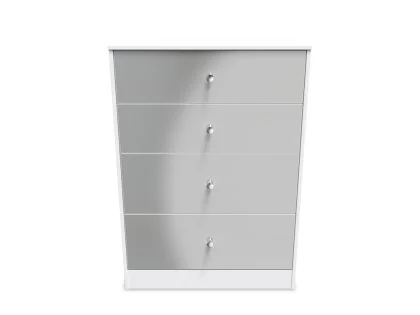 Welcome Padstow 4 Drawer Deep Chest of Drawers (Assembled)