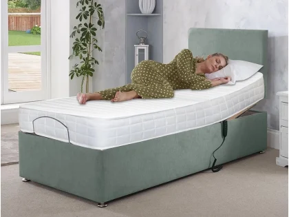Flexisleep Backcare Electric Adjustable 3ft6 Large Single Bed