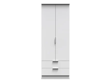 Welcome Plymouth 2 Door 2 Drawer Double Wardrobe (Assembled)