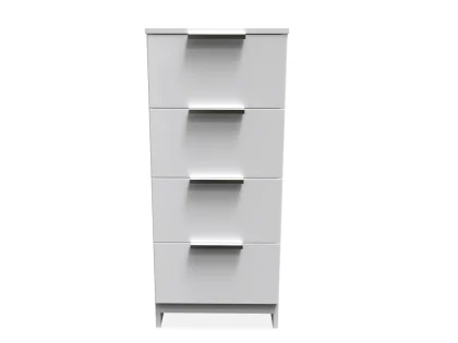 Welcome Plymouth 4 Drawer Tall Narrow Chest of Drawers (Assembled)