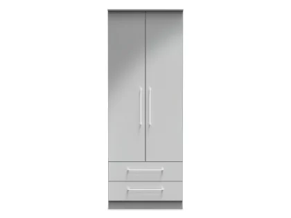 Welcome Worcester 2 Door 2 Drawer Tall Double Wardrobe (Assembled)