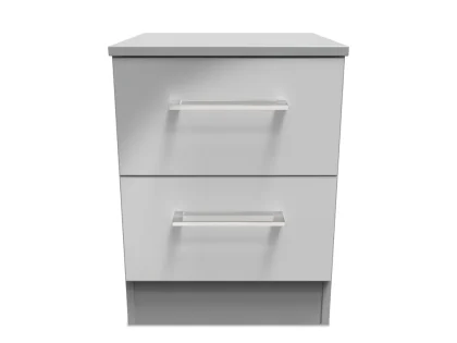 Welcome Worcester 2 Drawer Small Bedside Table (Assembled)