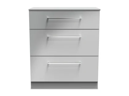 Welcome Worcester 3 Drawer Deep Chest of Drawers (Assembled)