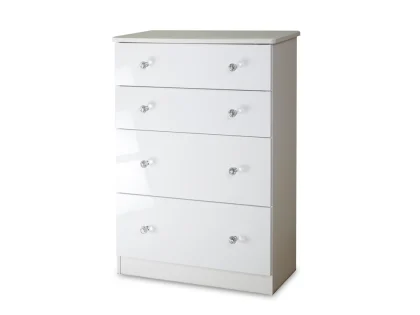 Welcome Lumiere 4 Drawer Deep Chest of Drawers (Assembled)