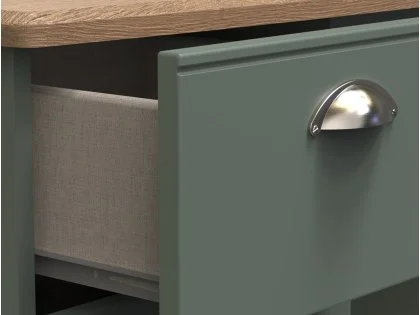 Welcome Victoria 3 Drawer Desk (Assembled)